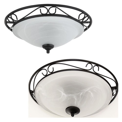 Deckenlampe glas schirm - glas, in