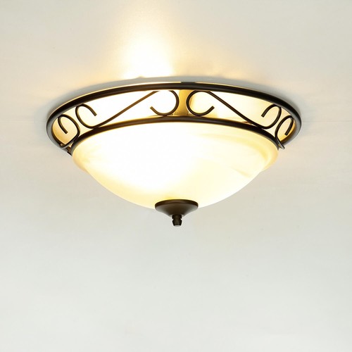 Deckenlampe weiß schwarz glas - deckenlampe,