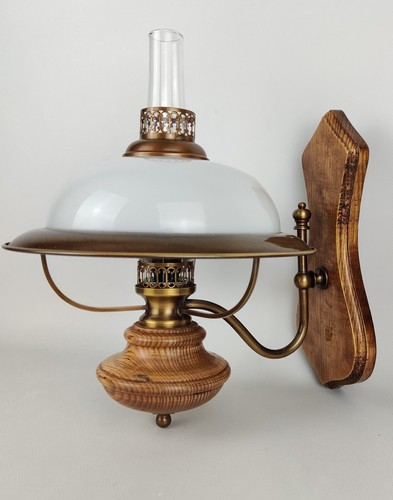 Eglo wandleuchte holz messing - wandleuchte,