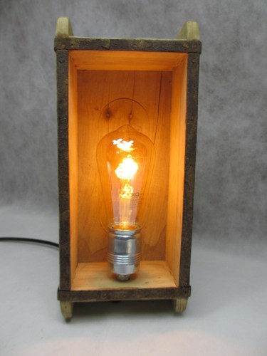 Vintage tischleuchte shabby - tischleuchte,